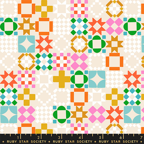 1 800 Notions by Ruby Star Society of Moda Fabrics RS5215 11, 1/2 yard increments