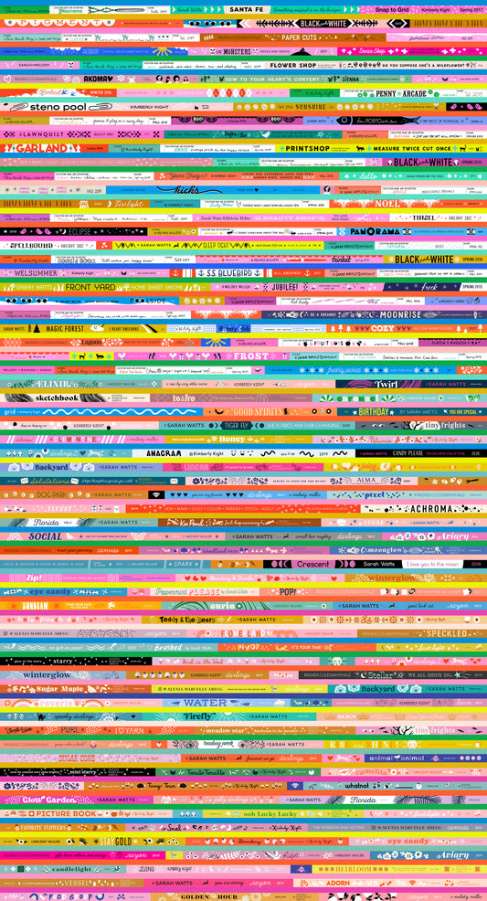 Selvedge Magic by Ruby Star Society RS5179 11, 1/2 yard increments