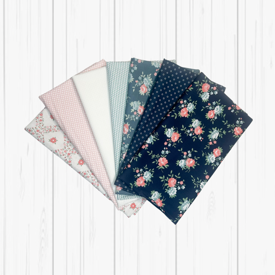 Rosemary Cottage Curated Half Yard Bundle (7 fabrics) by Camille Roskelley for Moda Fabrics