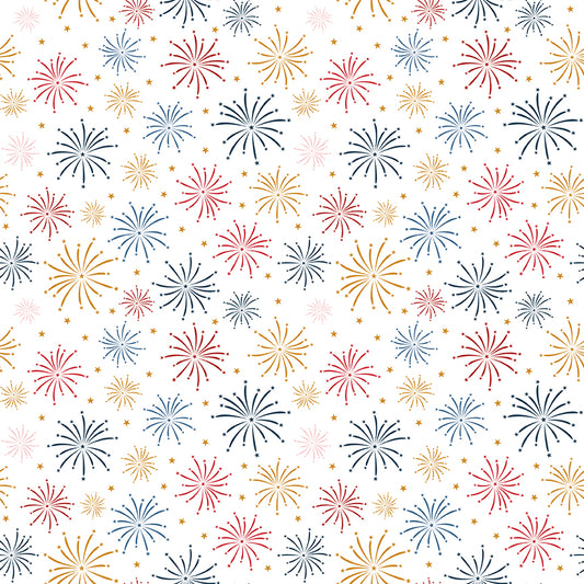 Sweet Freedom Fireworks Cloud Sparkle for Riley Blake Fabrics SC14412-CLOUD