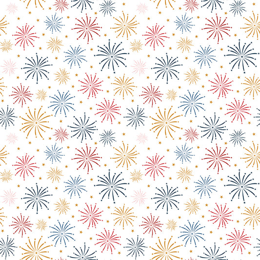 Sweet Freedom Fireworks Cloud Sparkle for Riley Blake Fabrics SC14412-CLOUD