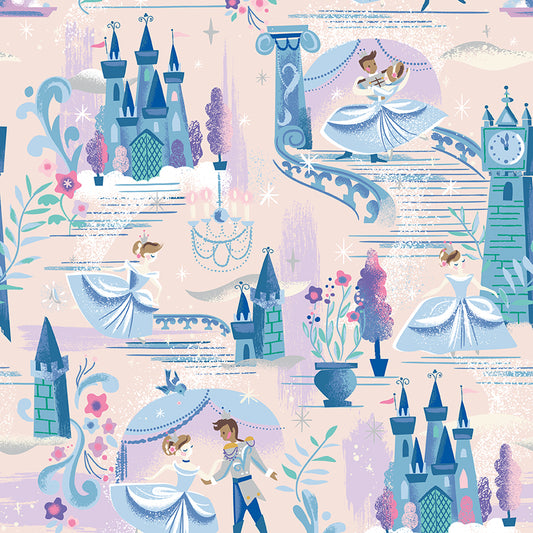 Wishes by Jill Howarth for Riley Blake Fabrics SC18070-BALLERINA, 1/2 yard increments