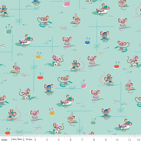 Wishes by Jill Howarth for Riley Blake Fabrics SC18073-SONGBIRD, 1/2 yard increments