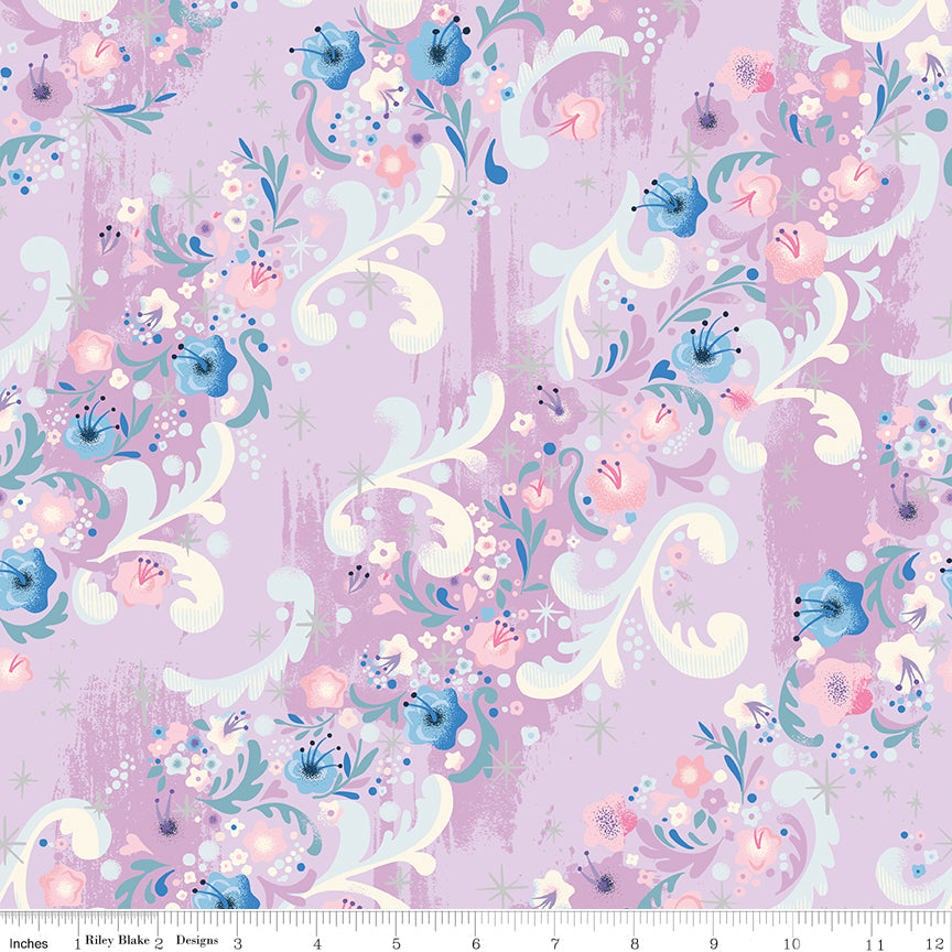 Wishes by Jill Howarth for Riley Blake Fabrics SC18074-VANITY, 1/2 yard increments