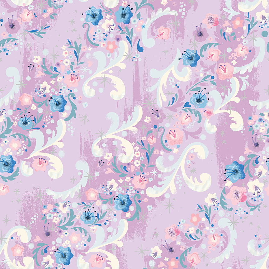 Wishes by Jill Howarth for Riley Blake Fabrics SC18074-VANITY, 1/2 yard increments