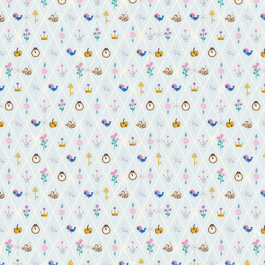 Wishes by Jill Howarth for Riley Blake Fabrics SC18075-POWDER, 1/2 yard increments