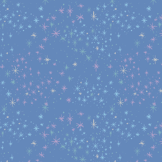 Wishes by Jill Howarth for Riley Blake Fabrics SC18076-PERIWINKLE, 1/2 yard increments