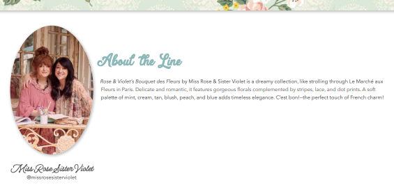 Rose & Violet's Bouquet des Fleurs Main Cream for Riley Blake Designs, C17290-CREAM, 1/2 yard increments