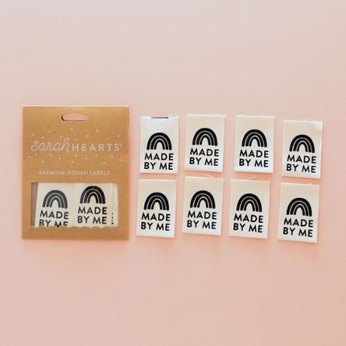 Made By Me Sew in Labels (8 labels) by Sarah Hearts, LC151