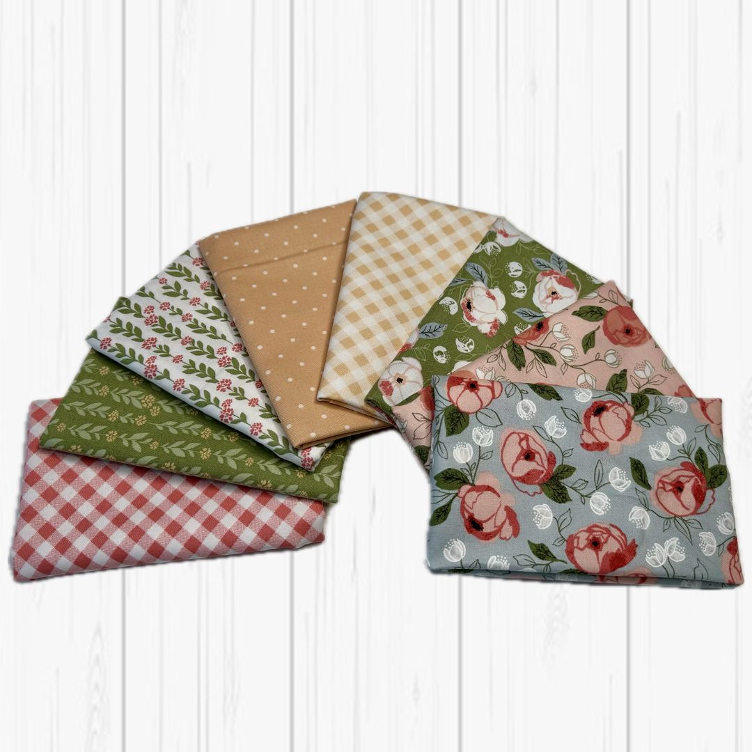 Country Rose Curated Fat Quarter Bundle by Moda Fabrics