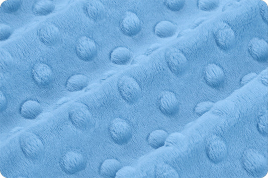 Sky Cuddle Minky Dimple Dot Fabric by Shannon Fabrics