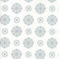 Moda Fabric Vintage Holiday Snowflakes Metallic Silver by Bonnie & Camille 55166 18M Fabric Yardage