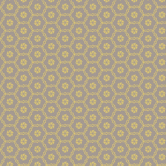 Riley Blake Fabric - Shades of Summer by Heather Peterson Hexi Gray C9785-GRAY