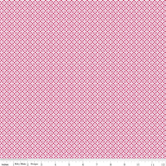 Fleur Circles Pink by Sedef Imer of Riley Blake Designs C9875-PINK