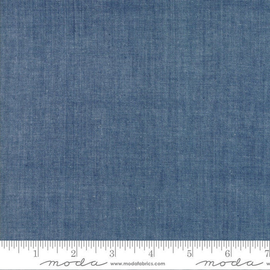 Moda Chambray Indigo Fabric 12051 13