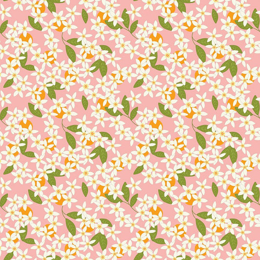 Grove Blossoms Grapefruit by Jill Finley for Riley Blake Designs C10142-GRAPEFRUIT