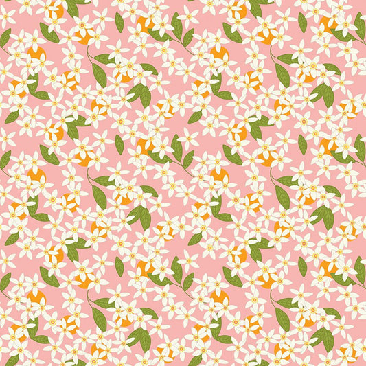 Grove Blossoms Grapefruit by Jill Finley for Riley Blake Designs C10142-GRAPEFRUIT