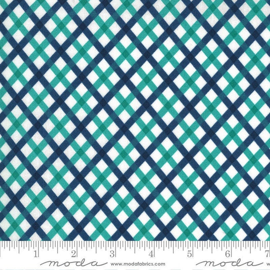 Flowers for Freya Picnic Bluebird by Linzee Kull McCray for Moda Fabrics Fabric Yardage 23335 22