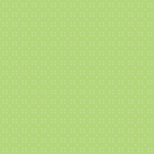 Strawberry Honey Cross Stitch Keylime by Gracey Larson for Riley Blake Fabrics C10246-KEYLIME