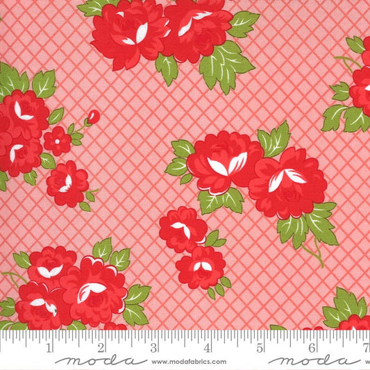 Sunday Stroll Garden Pink by Bonnie & Camille of Moda Fabrics Fabric Yardage 55221 13