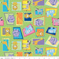 Colorful Friends by Crayola Animals Key Lime C11011-KEYLIME Riley Blake Fabrics