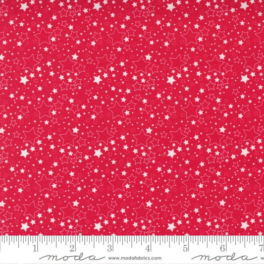 Holiday Essentials Americana Stars and Stars Red by Stacy Iest Hsu and Moda Fabrics 20764 12