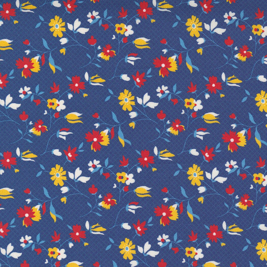 Story Time Playful Daisy Navy by American Jane for Moda Fabrics 21793 18