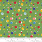 Story Time Happy Dots Green by American Jane for Moda Fabrics 21795 15, 10" remnant