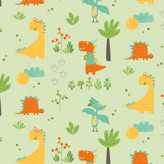 Eat Your Veggies Main Ltgreen by Sandy Gervais for Riley Blake Fabrics C11110-LTGREEN