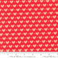 Sincerely Yours Candy Hearts Geometric Valentines Geranium by Sherri and Chelsi for Moda Fabrics 37610 14