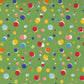 Story Time Happy Dots Green by American Jane for Moda Fabrics 21795 15, 10" remnant