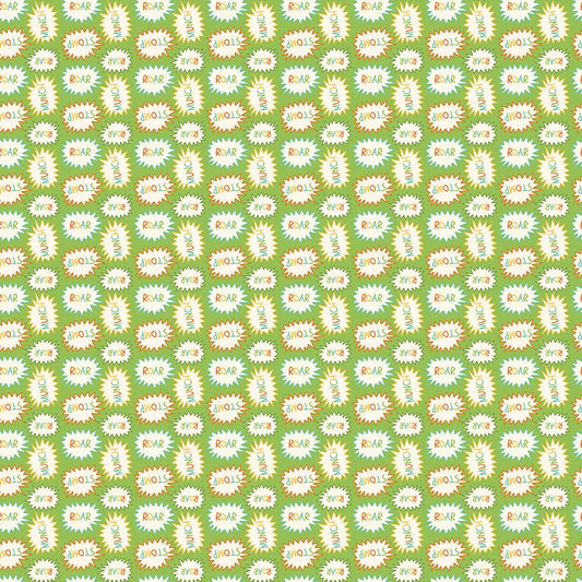 Eat Your Veggies Callouts Green by Sandy Gervais for Riley Blake Fabrics C11112-GREEN