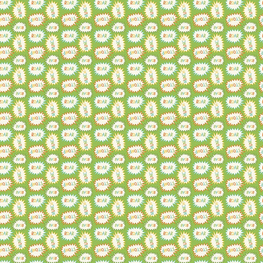 Eat Your Veggies Callouts Green by Sandy Gervais for Riley Blake Fabrics C11112-GREEN