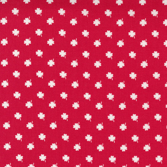 One Fine Day Clover St Patricks Day Red by Bonnie & Camille of Moda Fabrics Fabric Yardage 55233 11