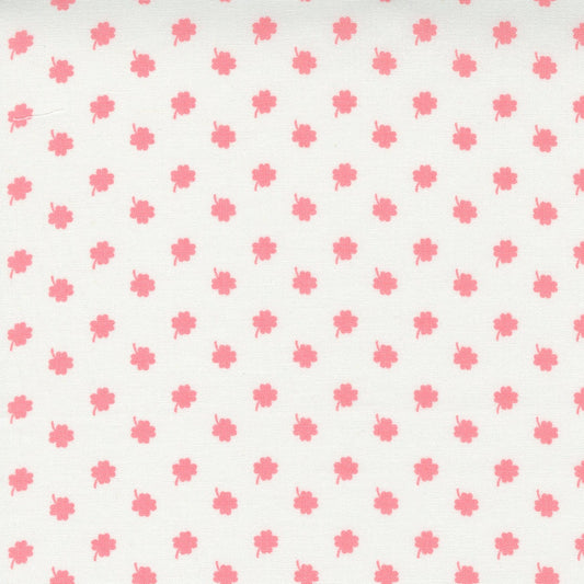 One Fine Day Clover St Patricks Day Ivory Pink by Bonnie & Camille of Moda Fabrics Fabric Yardage 55233 19