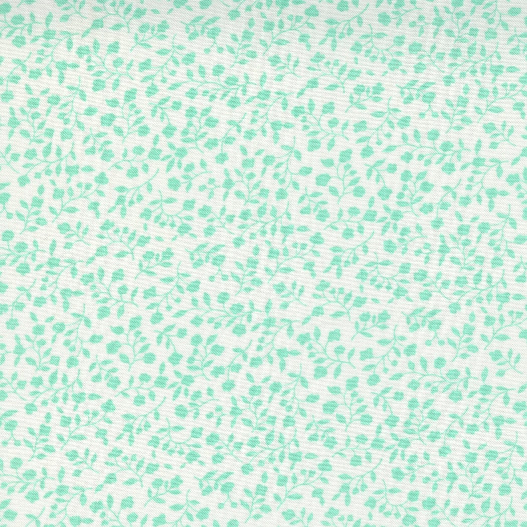 One Fine Day Vine Floral Vintage Aqua by Bonnie & Camille of Moda Fabrics Fabric Yardage 55237 12