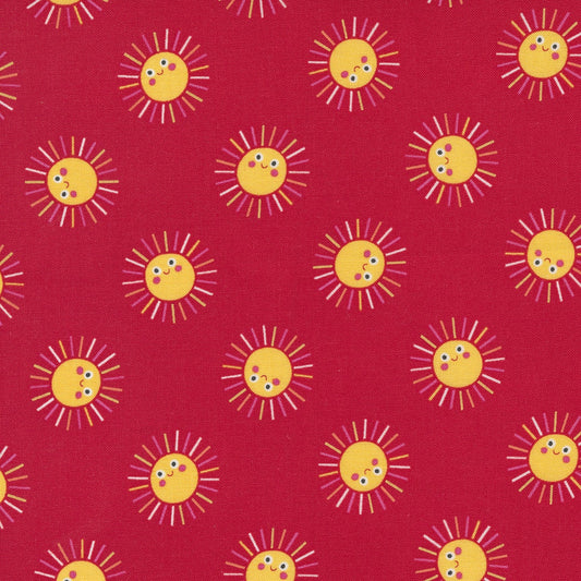 Rainbow Garden Sunny Day Apple by Abi Hall for Moda Fabrics 35363 17