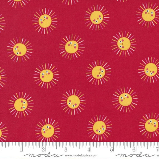 Rainbow Garden Sunny Day Apple by Abi Hall for Moda Fabrics 35363 17