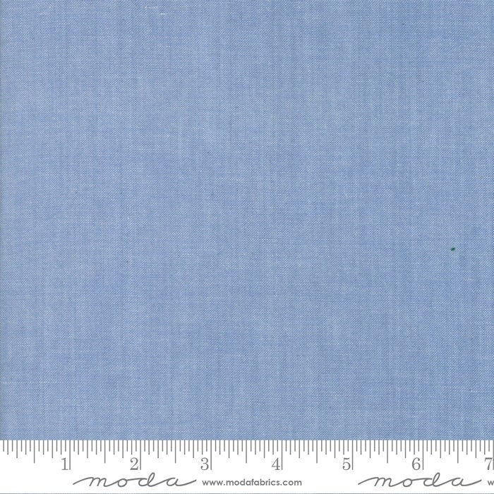 Moda Chambray Light Blue Fabric 12051 16