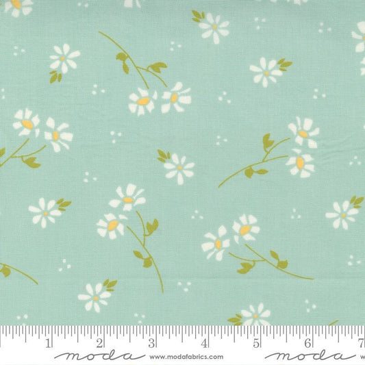 Seashore Drive Daisy Floral Sky by Sherri and Chelsi for Moda Fabrics 37621 17