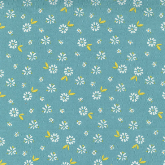 Seashore Drive Blossom Floral Teal by Sherri and Chelsi for Moda Fabrics 37622 18