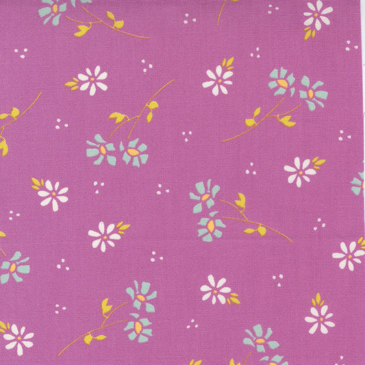 Seashore Drive Daisy Floral Violet by Sherri and Chelsi for Moda Fabrics 37621 16