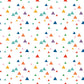 Fisher-Price Let's Play Triangles White for Riley Blake Fabrics C11884-WHITE