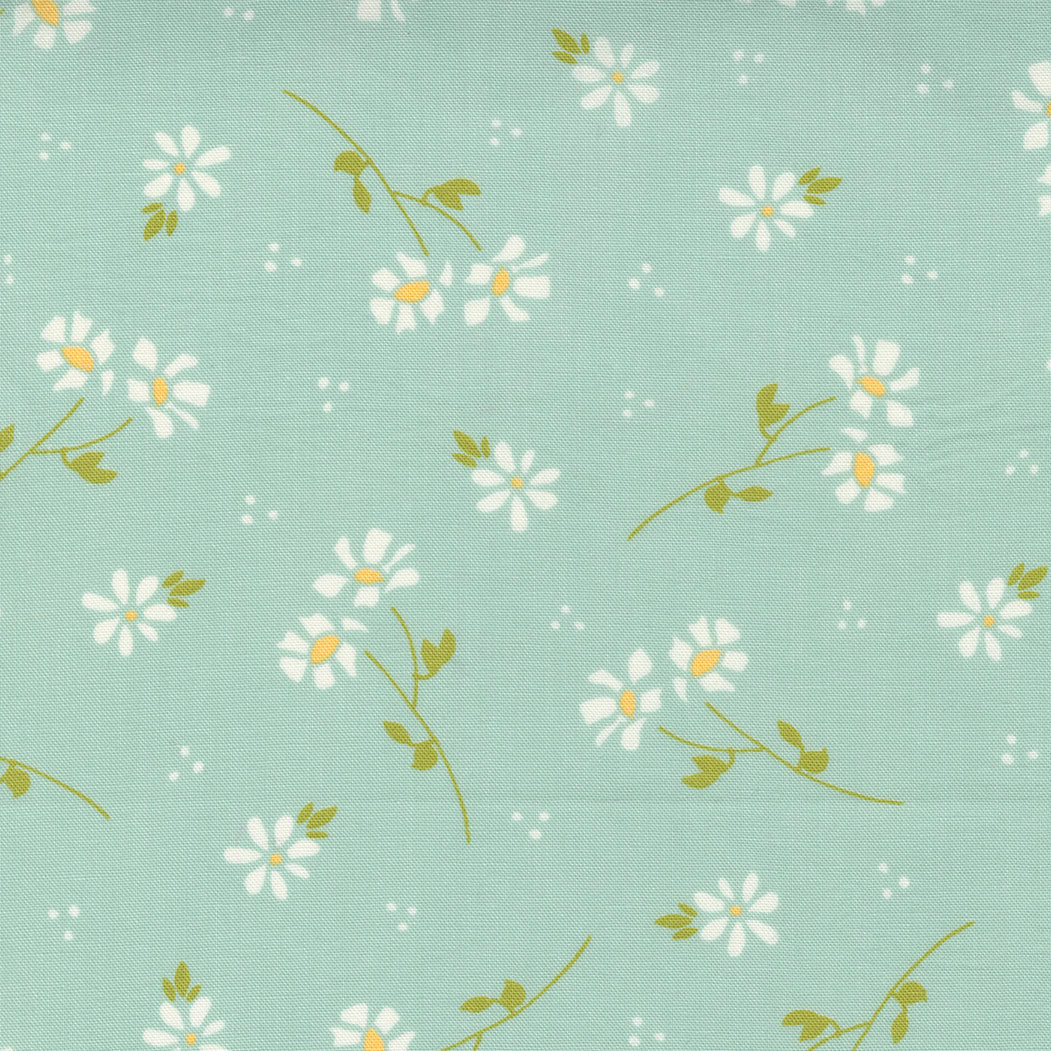 Seashore Drive Daisy Floral Sky by Sherri and Chelsi for Moda Fabrics 37621 17