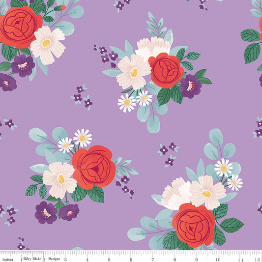 Sweet Picnic 2.5" Rolie Polie by Natàlia Juan Abelló for Riley Blake Fabrics - 40 pieces assorted RP-12090-40