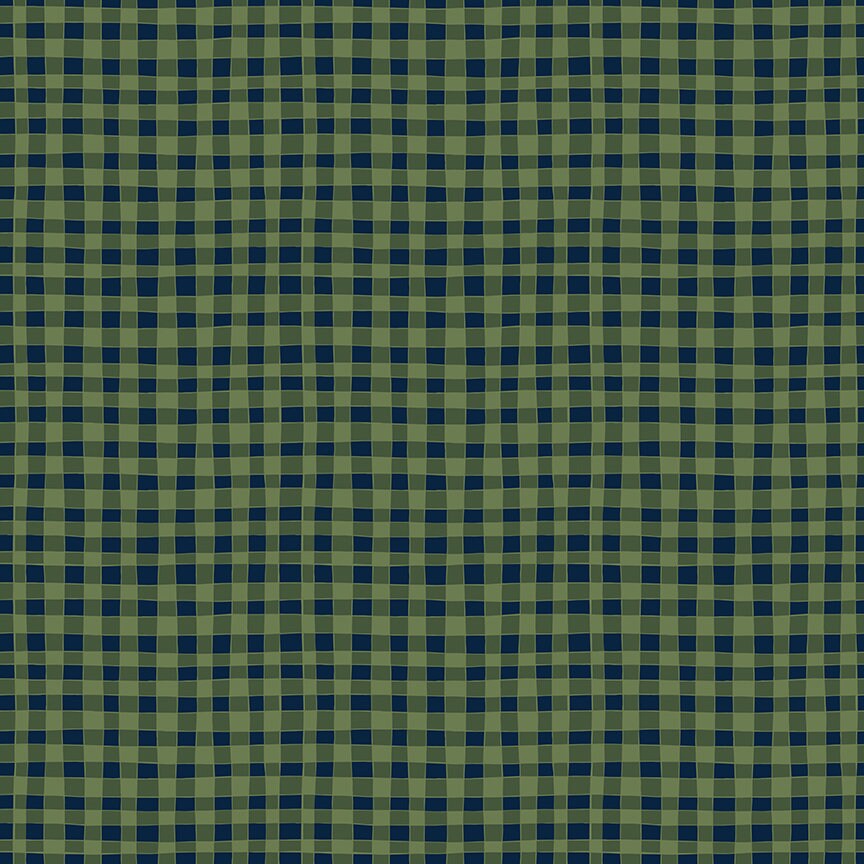 Love you Smore Gingham Olive by Gracey Larson for Riley Blake Fabrics C12143-OLIVE