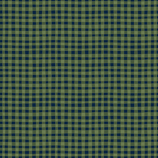 Love you Smore Gingham Olive by Gracey Larson for Riley Blake Fabrics C12143-OLIVE