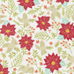 Joyful Joyful Peace Large Floral Birds Poinsettia Cream by Stacy Iest Hsu for Moda Fabrics 20802 11