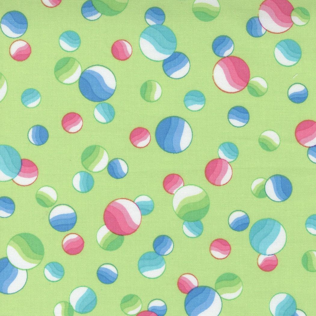 Picnic Pop Fizzy Bubbles Grassy Green by Me and My Sister Designs for Moda Fabrics 22432 12