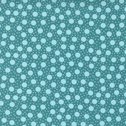 Picnic Pop Fizz Dots Totally Turquoise by Me and My Sister Designs for Moda Fabrics 22437 14